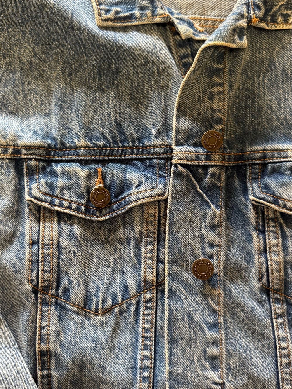 Old Navy Light Blue Boyfriend Denim Jacket - Picture 5 of 7